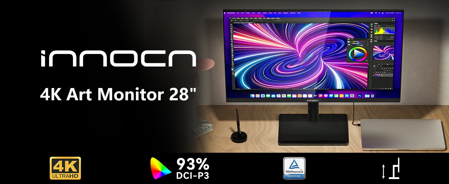 43インチウルトラワイドモニターなど高品質なディスプレイが最大2万9,000円オフ！Innocn Amazonタイムセール祭りを開催のサブ画像8_Inncon 28D1U