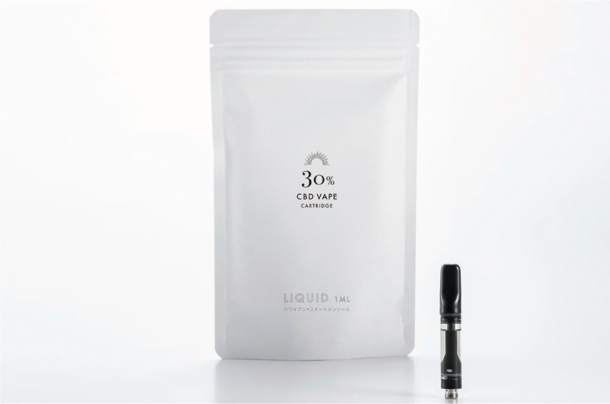 【CBD商品｜最大43%OFF】数量限定「1回限りの特別セール」開始のお知らせのサブ画像4_CBDベイプ「霖のはれ」高濃度30%（カートリッジ単体）