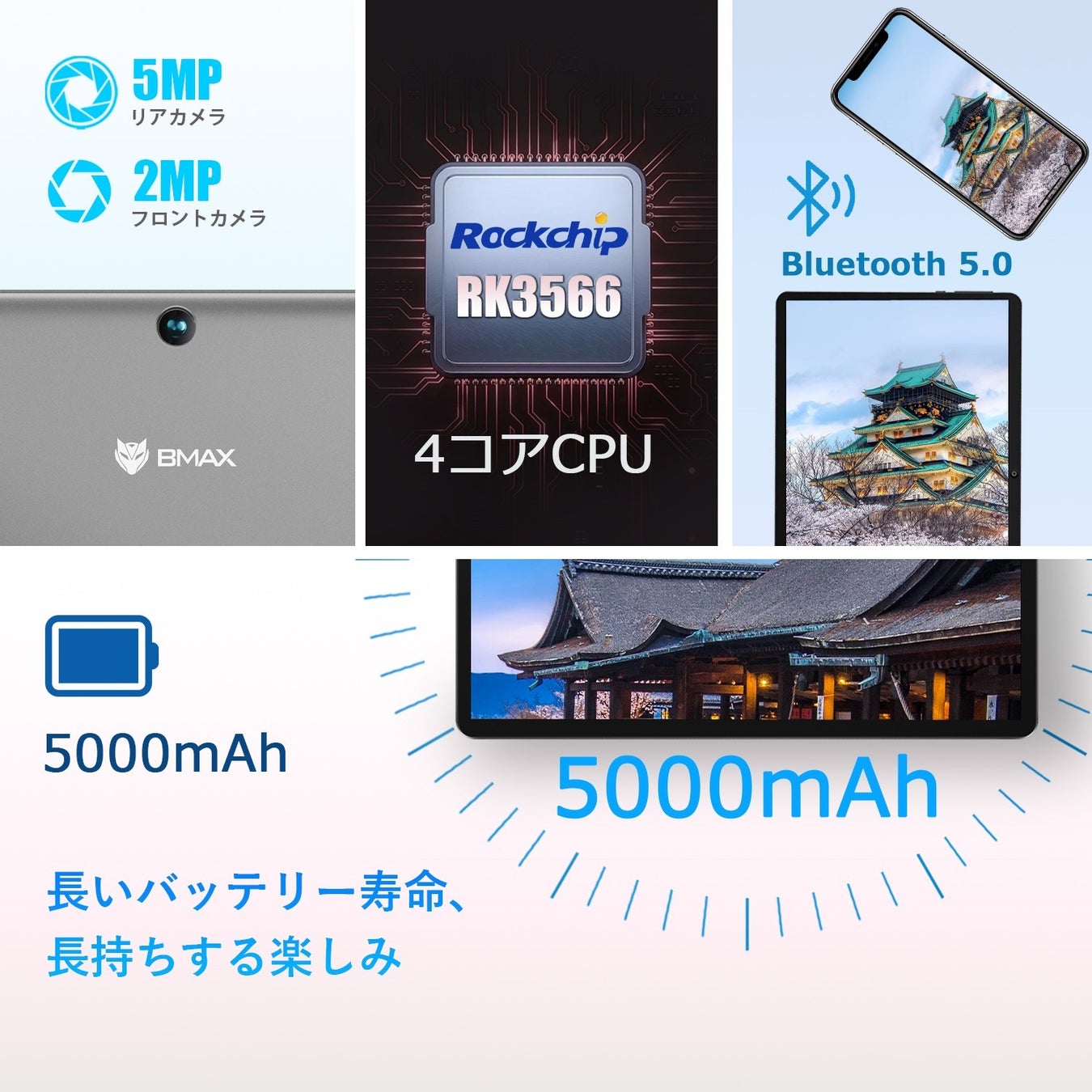 【大幅な値引き】Android 12 タブレット、最低価格はわずか9,999円、期間限定、最後の 20 ユニット！！のサブ画像4