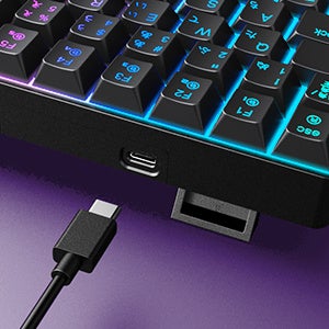 【iClever】75%サイズのゲーミングキーボードがAmazonで20％OFFのサブ画像5