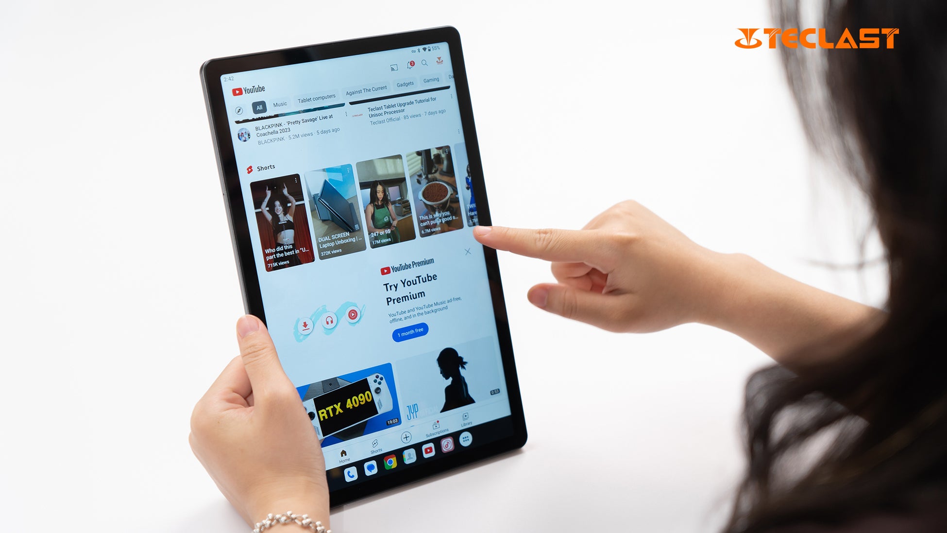 【新品発売】Teclast最初Android 13タブレット「T50Pro」Amazonでセール実施中！最上位のタブレット体験を楽しめましょう！Helio G99+2Kディスプレイ+GPS/LTE通話のサブ画像3