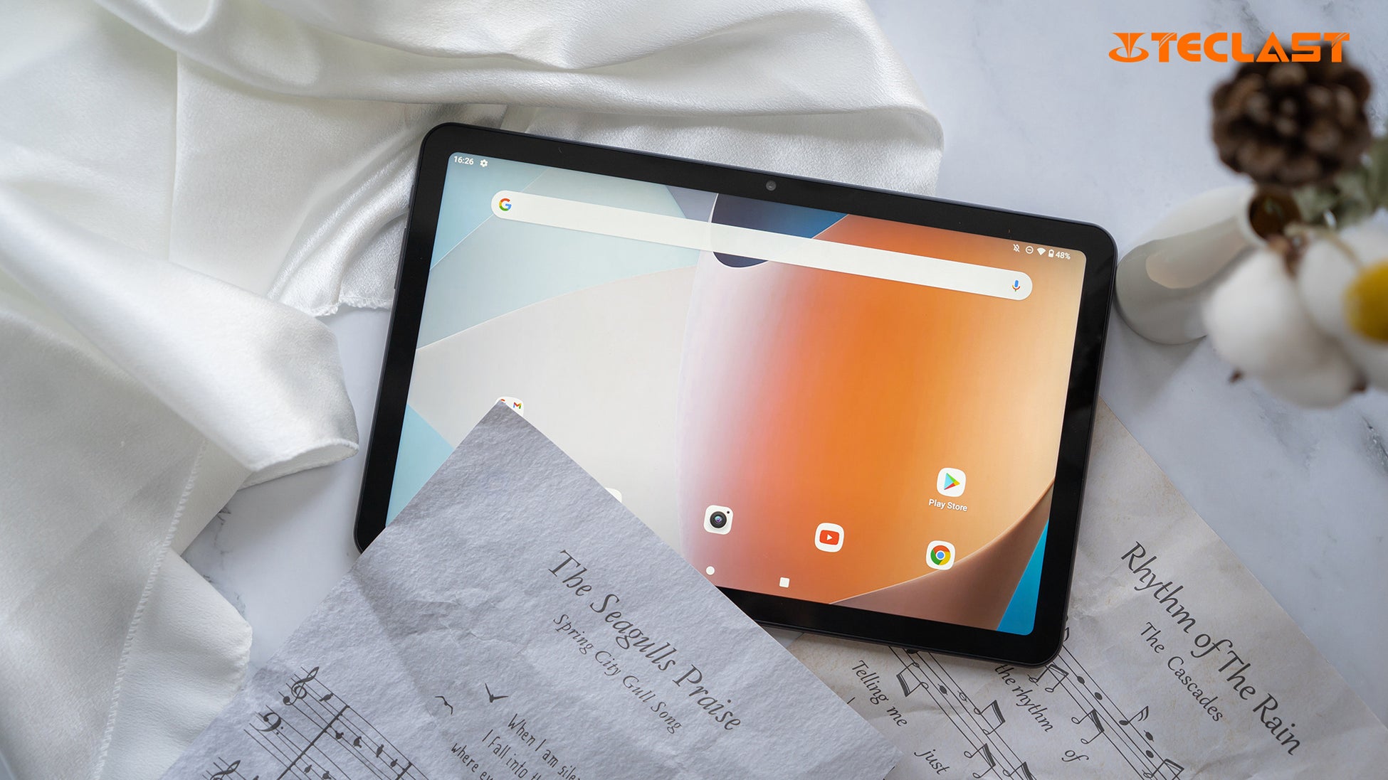 Amazon大人気Android 12タブレットTeclast「M40Pro」限定セール開催中！新商品の「T40S」も超激安値で販売します。Widevine L1+2Kディスプレイ+GPSサポートのサブ画像2