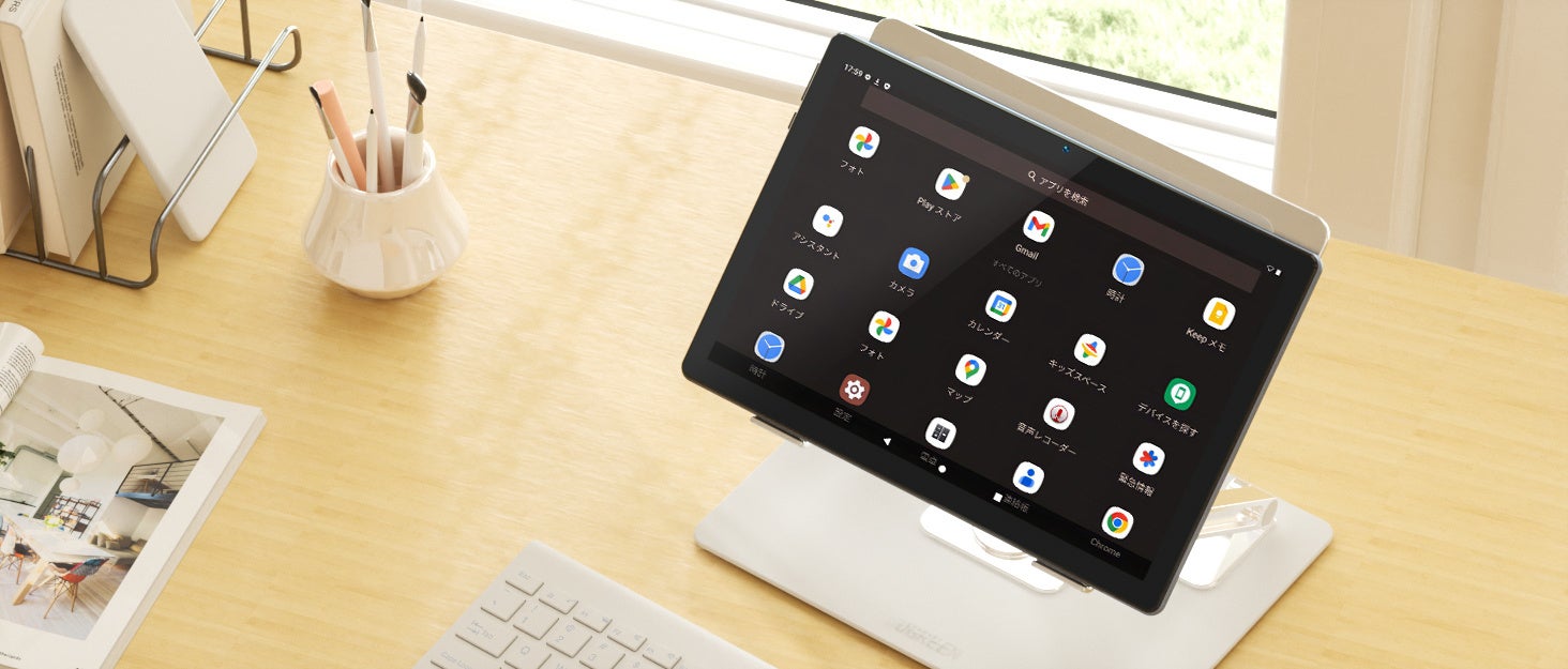 【史上最安値】一日だけ9,999円で タブレット入学祝い 追加1000円クーポン 先着10台まで Android13 8+64GBタブレットが超激安で販売中！のサブ画像1