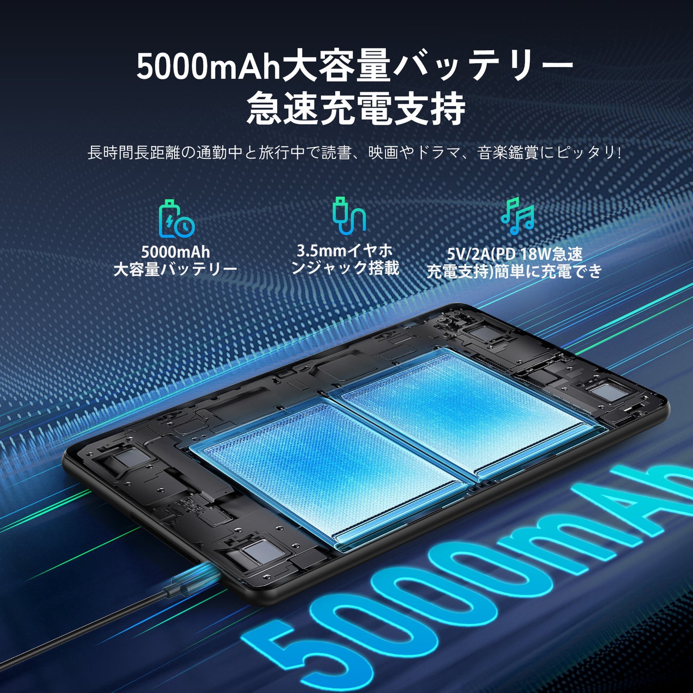 【37%offキャンペーン最後3日 在庫不足】限定価格14999円で驚きの2.5K高画質8.4インチタブレットセール中。のサブ画像5