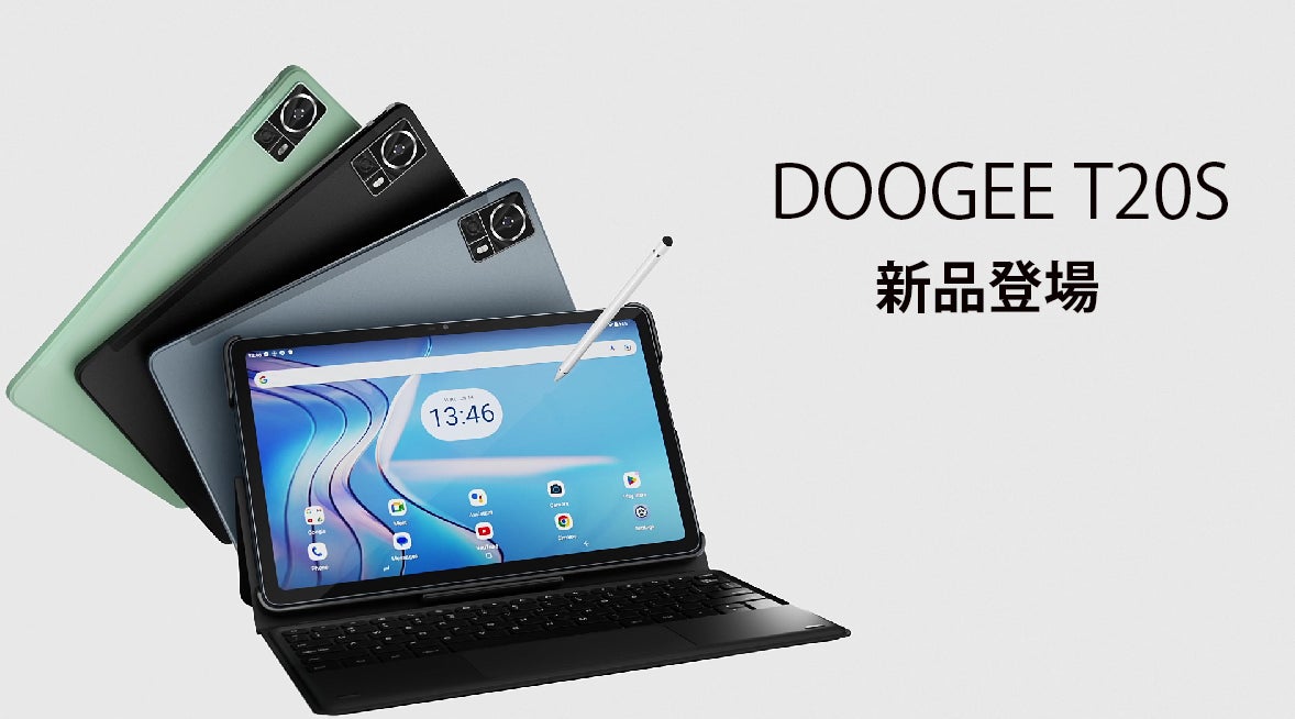 【Amazon新品登場】DOOGEE T20S　タブレット 15GB+128GB/Unisoc T616 8コアCPU/10.4インチ 2Kディスプレイ/4G LTE通話のサブ画像1