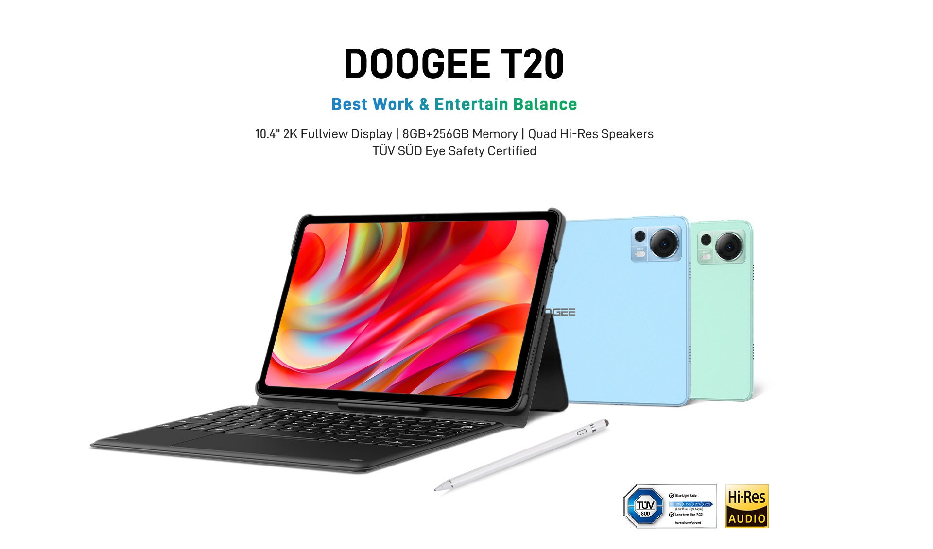 【在庫一掃】DOOGEE人気 15GB RAM タブレット「T20」はAmazonで在庫一掃セール開催、最終価格：￥21900！のサブ画像1