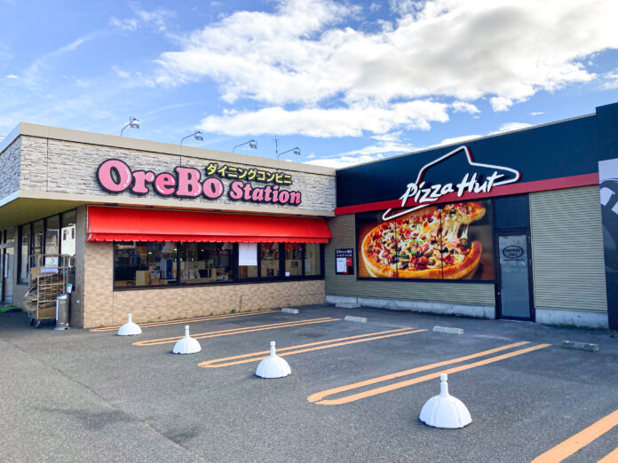 【福井県初出店】ピザハット全国制覇へまた新たな一歩。「オレボ」とのコラボ出店で8月11日（金・祝）ピザハット高木中央店がグランドオープンのメイン画像