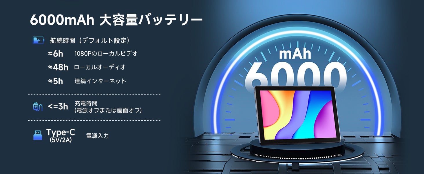 【1点購入でもう1点プレゼント】特価10,990円のAndroid13 タブレットを買うと、もう１つが無料となり！先着10台まで、24時間だけのサブ画像7