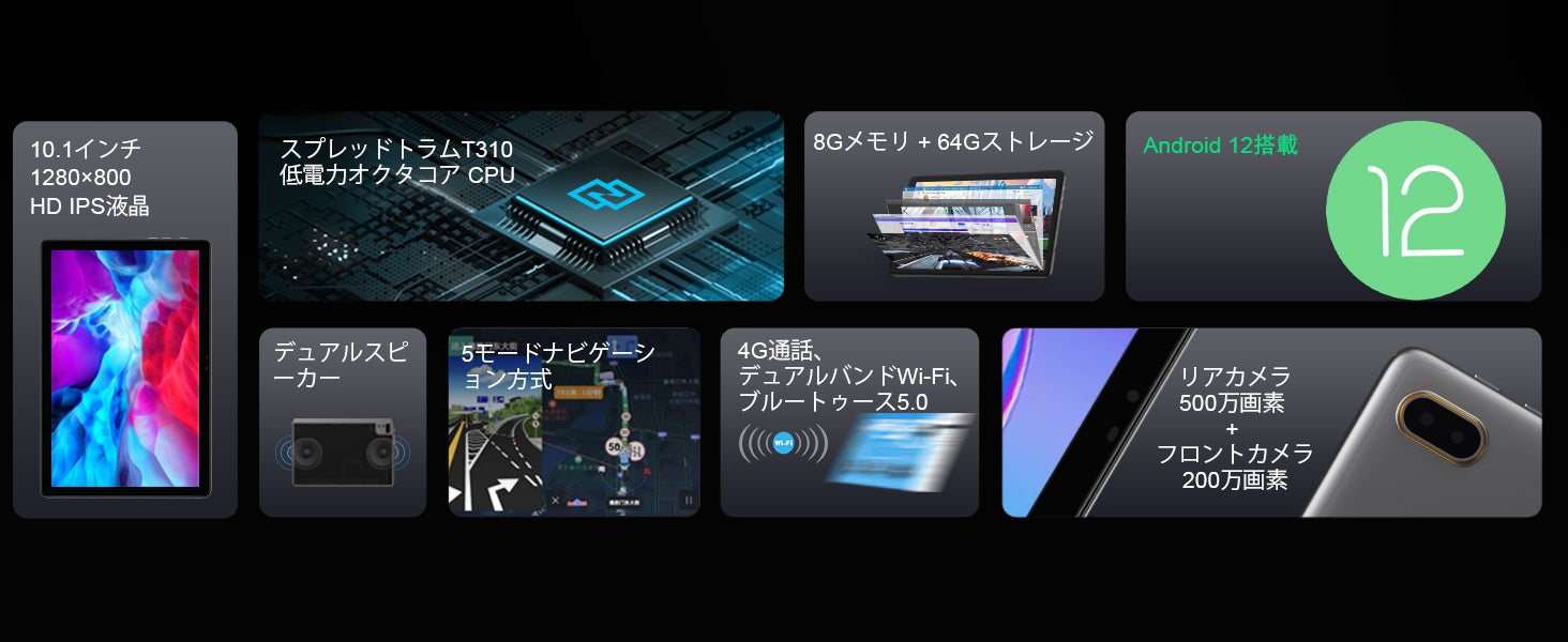 【Amazon新製品プロモーション】10900円で新しい8G8コアタブレットを手に入れましょう！本日有効！のサブ画像2