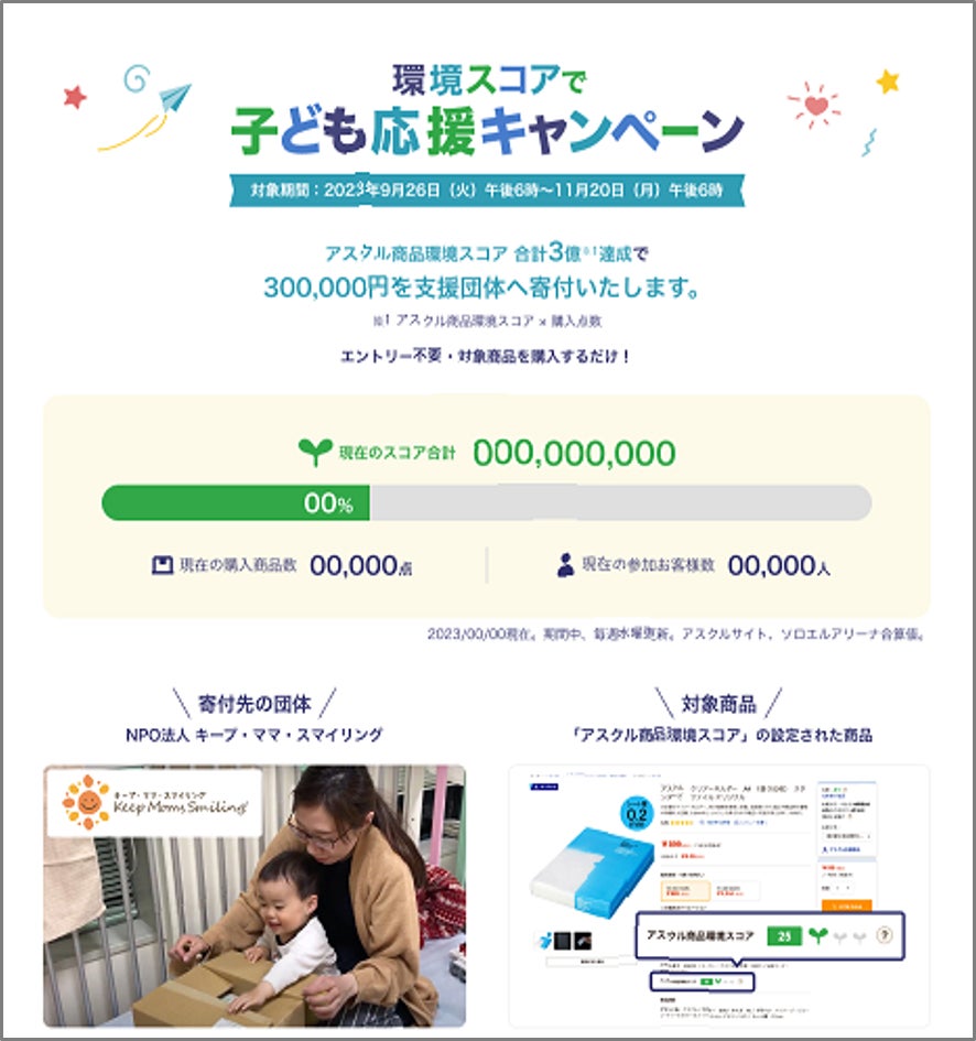 BtoB通販「ASKUL」、必需品の「まとめ購入」や「エシカル消費」を促進する「応援祭」を本日18時から開催のサブ画像3