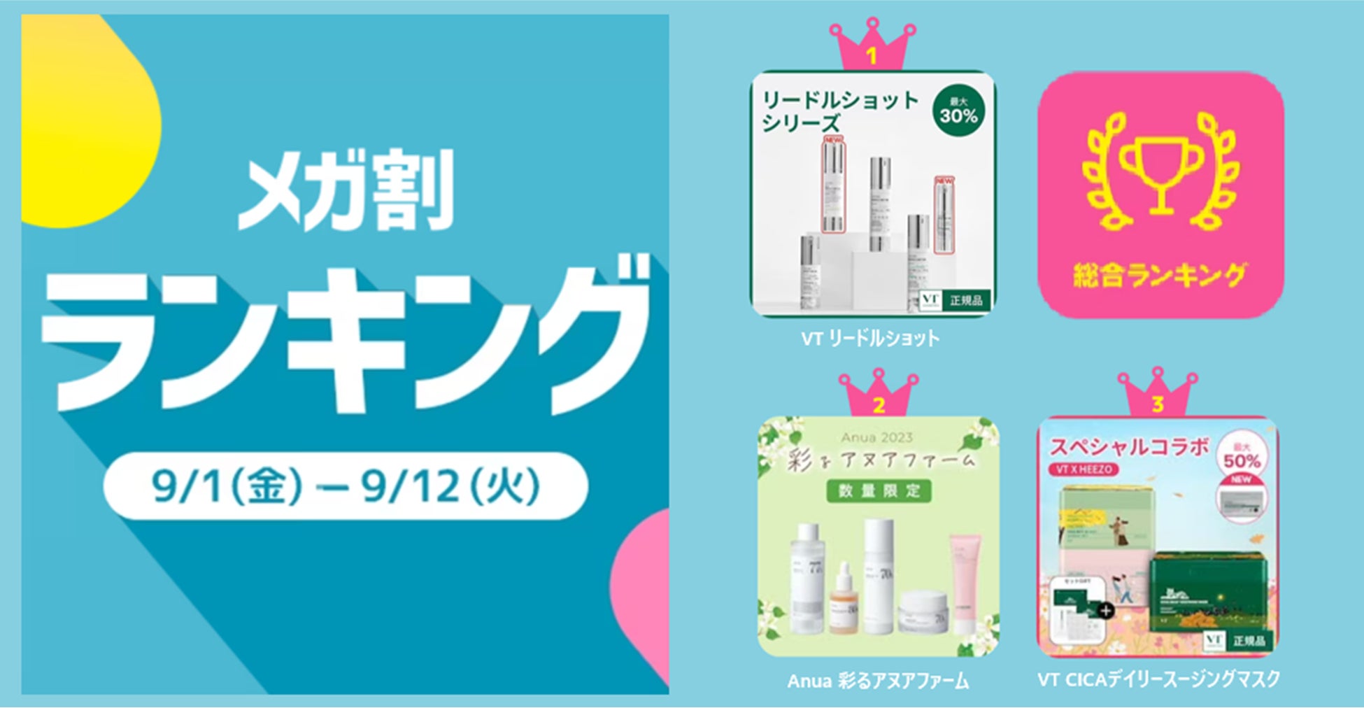 ＜「20％メガ割セール」開催レポート＞Qoo10「メガ割」が、初開催から16回連続で、過去最高の流通額を更新！のサブ画像2