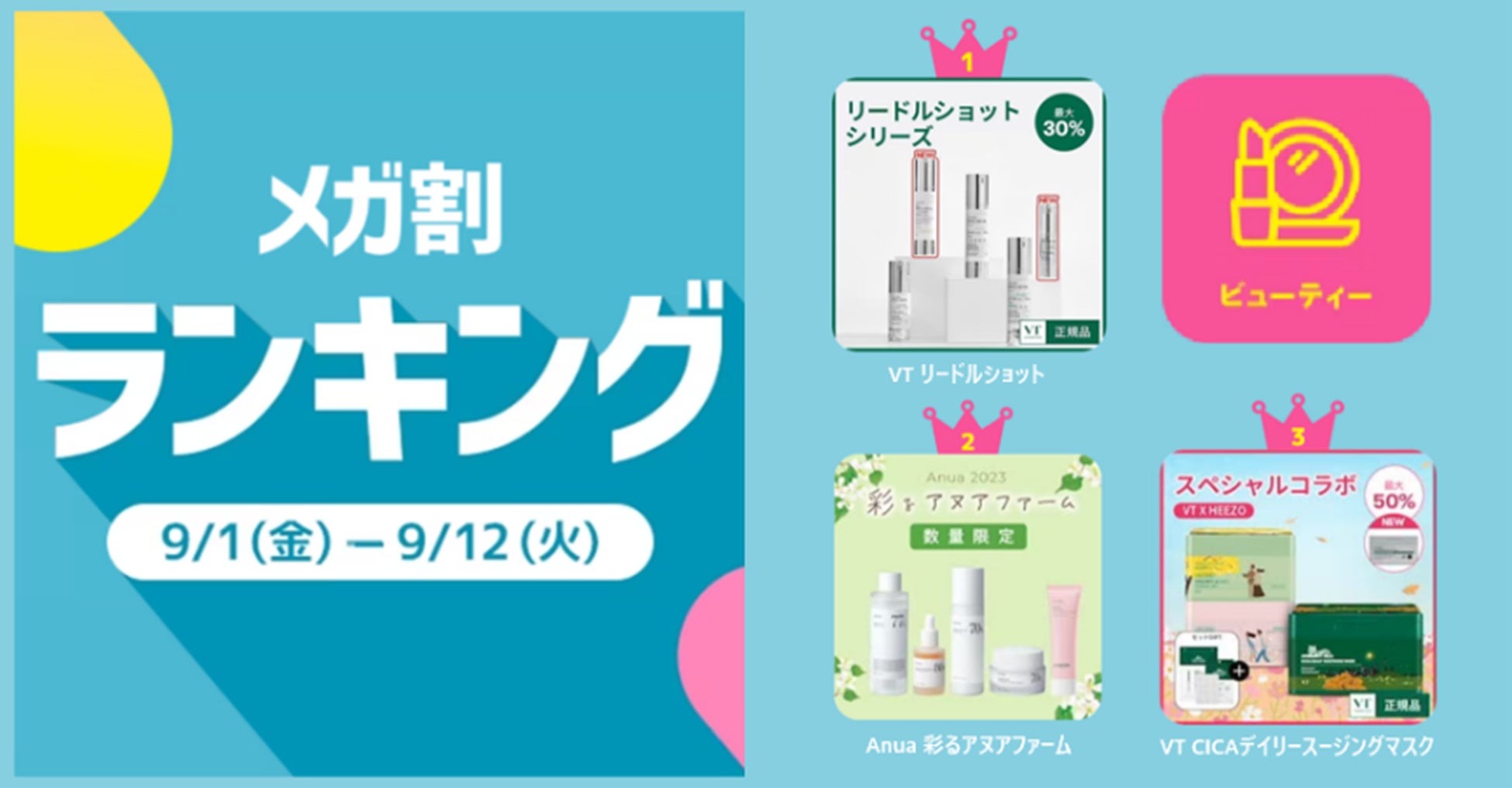 ＜「20％メガ割セール」開催レポート＞Qoo10「メガ割」が、初開催から16回連続で、過去最高の流通額を更新！のサブ画像3