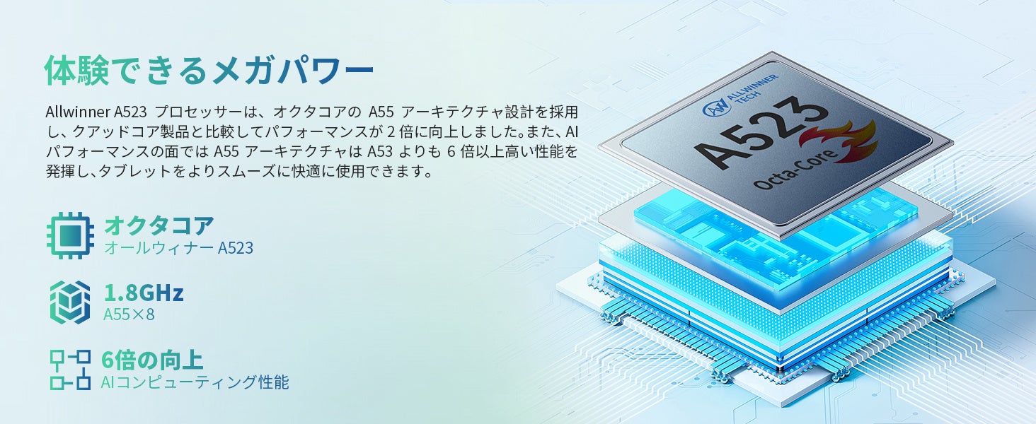 【新品発売￥8,900】Teclast新世代8インチタブレット「P85T」はAmazonで登場！小型のサイズで、フル機能を楽しめます。Android 13/Widevine L1対応/8GB+64GBのサブ画像4