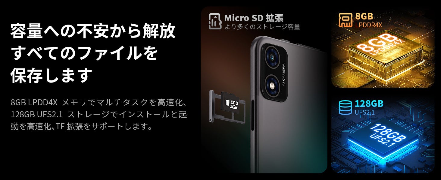 【歴史最安値】Teclast人気商品「T40S」はAmazonで限定セール初め、約40％ OFF購入できます。学生適用の8インチ小型タブレット「P80T」も過去最低！のサブ画像4