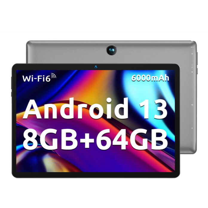 【歴史最安値】Amazon Android 13 超高性能 8GB+64GBタブレット、最安価格 10,900円‼のメイン画像