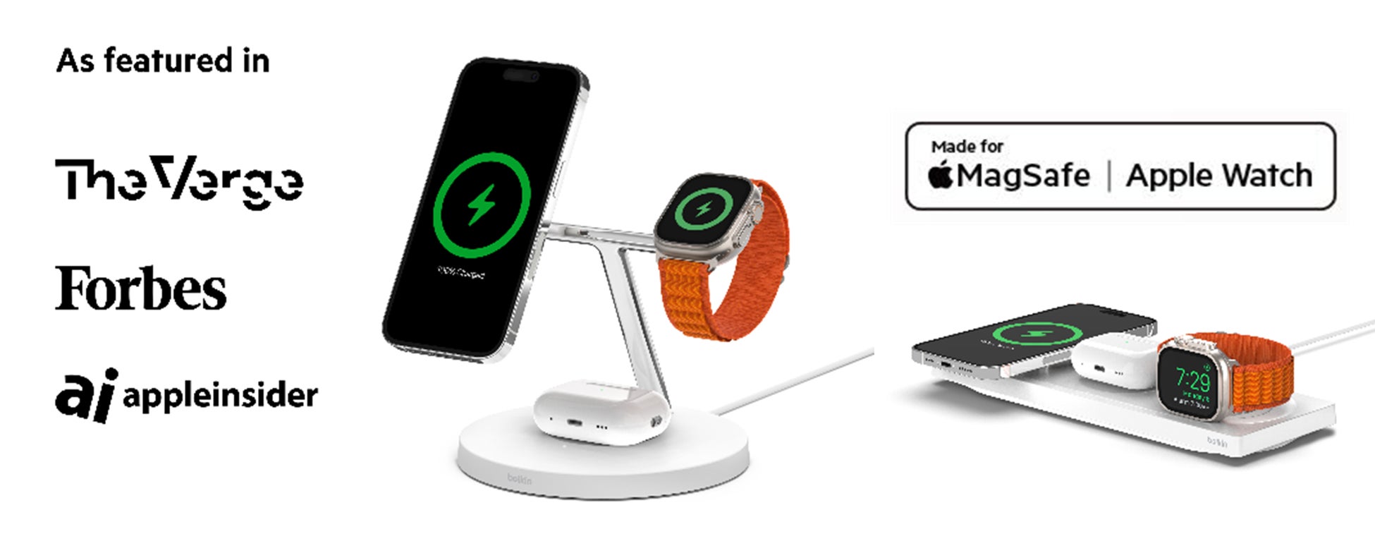 【Belkin】iPhone 15対応MagSafe世界シェア１位の充電器、Apple Store取扱ガラスフィルム、VGP受賞USBハブなどAmazon Prime感謝祭で164製品が最大73%オフのサブ画像2