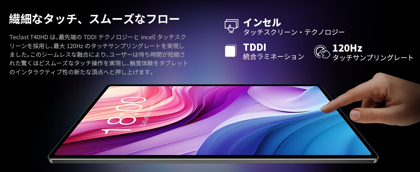 【歴史最安値、今週限定！】Teclast人気新商品「T40HD」限定セール開催中！Widevine L1対応+通話可能の「M50 Pro」タブレットもAmazonで過去最低の価格で販売します。のサブ画像3