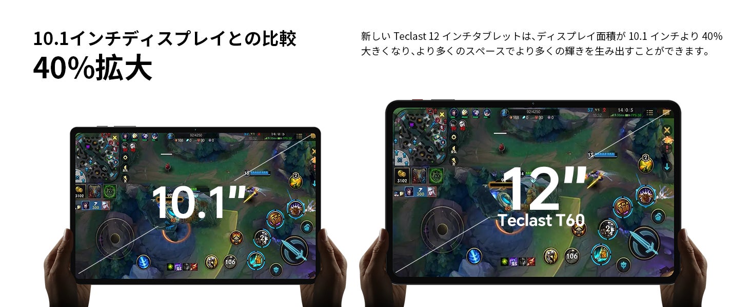 【週末限定！】Teclast新品タブレット「T60」はAmazonでお得なクーポン配布中！学生に最適の8インチ小型「P85T」も限定セール実施します。のサブ画像3
