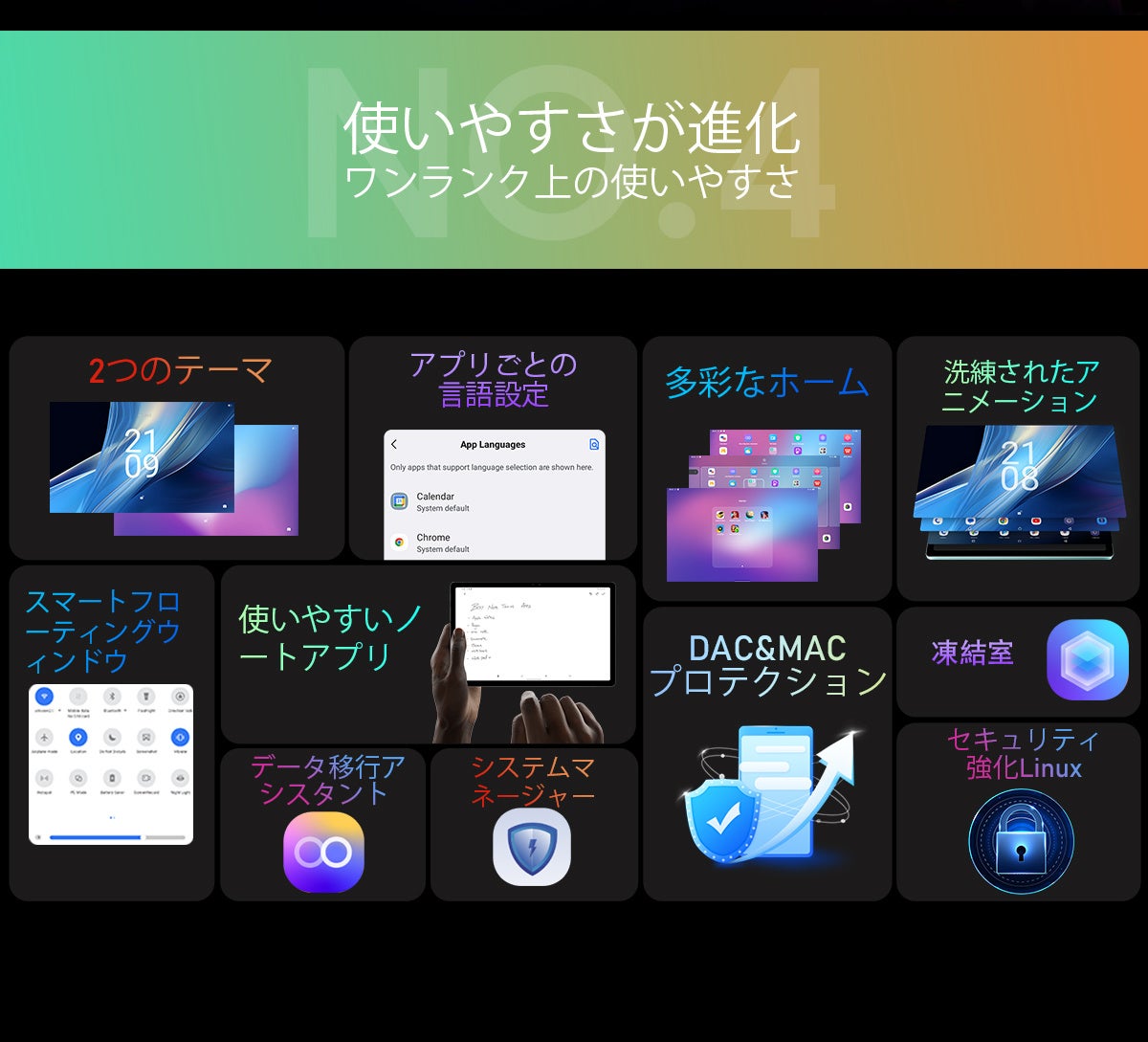 Amazon人気新商品「3日間限定33％OFFセール」高性能タブレット「Oscal Pad 15」16GB+256GB（Android 13/Widevine L1）10.36インチタブレット！のサブ画像5