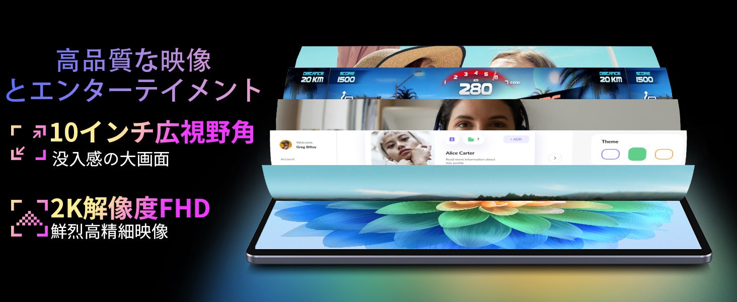 【年間最安値】Amazonで大ヒット中！高い新しい8コアタブレットが期間限定でお得に販売中！今すぐブラックフライデー割引価格でお買い求めください！のサブ画像3