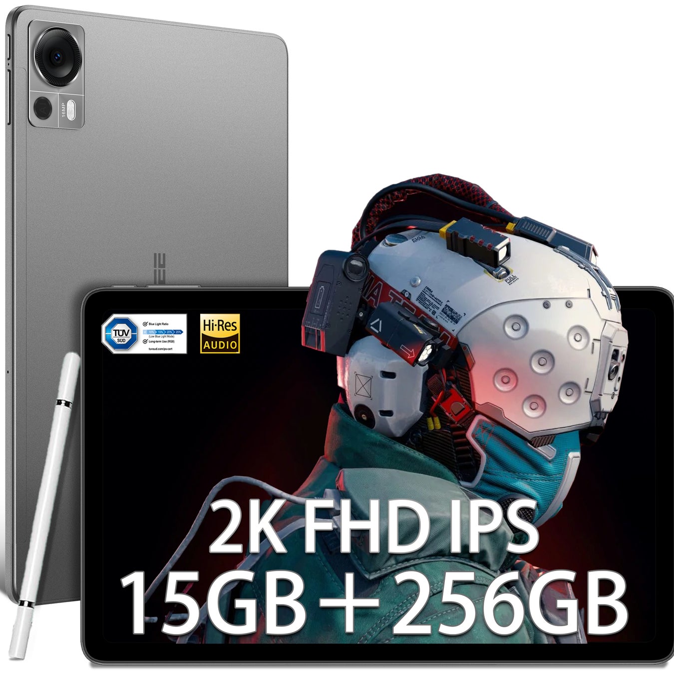 15GB+256GB 10.4インチ大画面タブレット「T20」を紹介、Android 13＆2Kディスプレイ備え。11GB 8コア「Ｔ10Ｓ」も在庫一掃！のサブ画像2