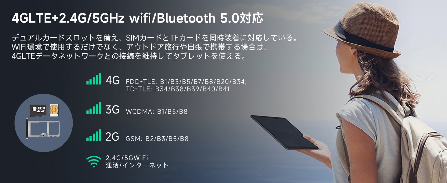 Amazon ブラックフライデーセール第5弾 11000円OFF追加 2023年史上最安值タブレット 4G LTE Android 13 16GB+256GB人気製品オススメ！のサブ画像5