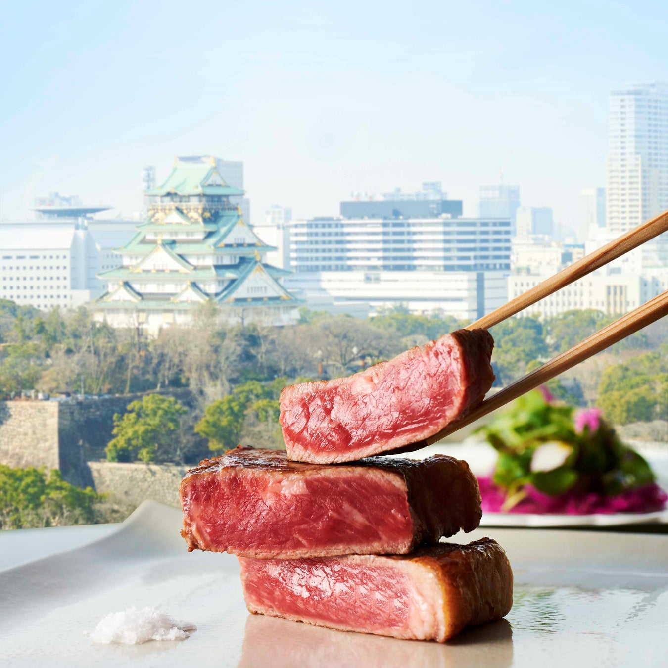 【80時間限定】憧れスイートルームや絶景ランチが最大約60％OFF！『ブラックフライデー＆サイバーマンデーセール』開催のサブ画像10_絶景の鉄板焼ランチ