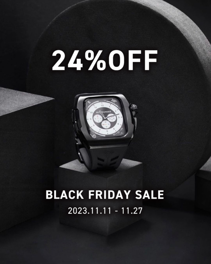 【全商品24％OFF】スウェーデン発のアップルウォッチケースブランドY24日本公式サイトにて、ブラックフライデーセールを開催中。のメイン画像