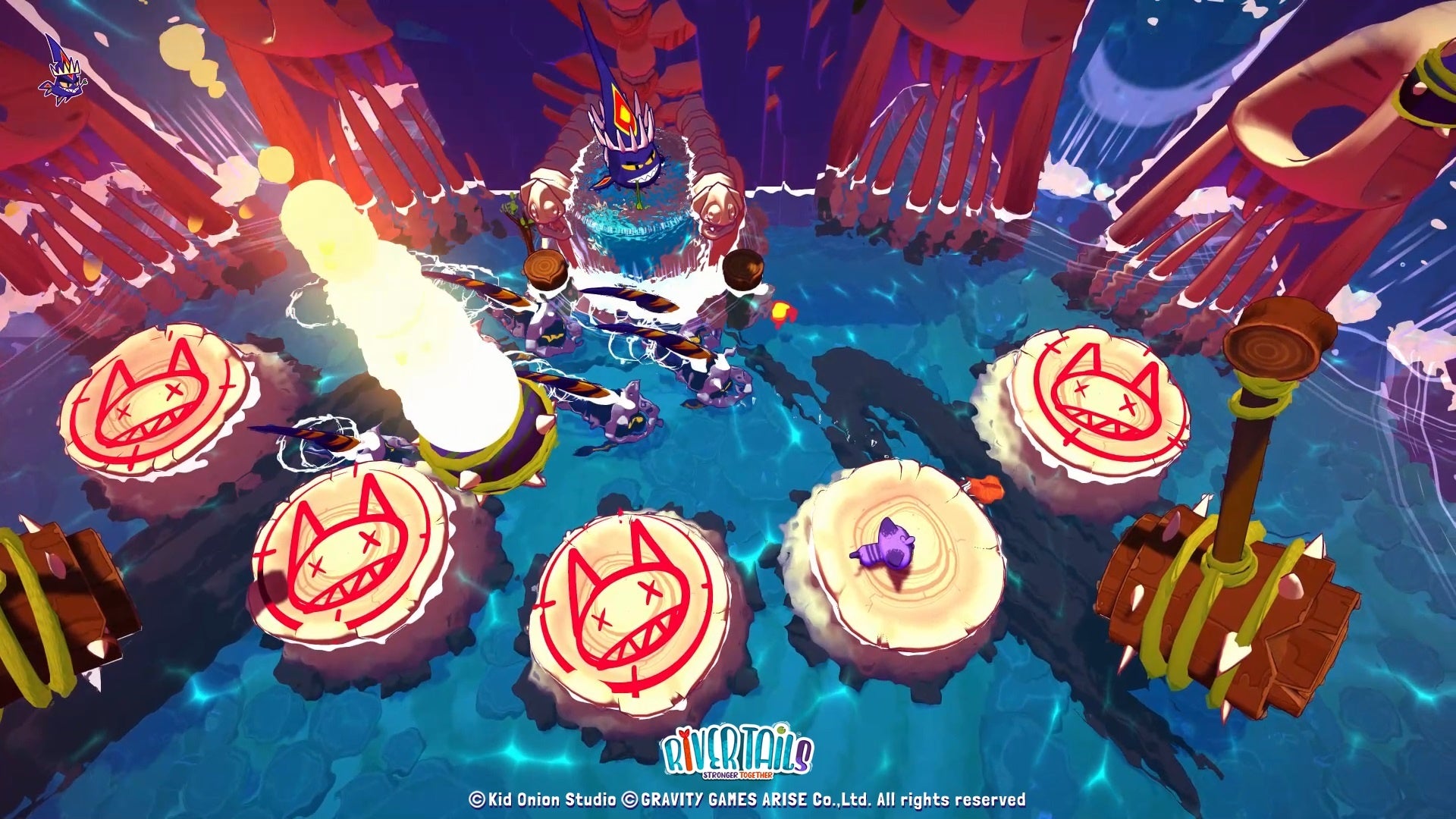 猫と魚の協力プレイがかわいい協力アクションアドベンチャーゲーム『River Tails: Stronger Together』の正式リリース日が2023年12月15日に決定！のサブ画像3