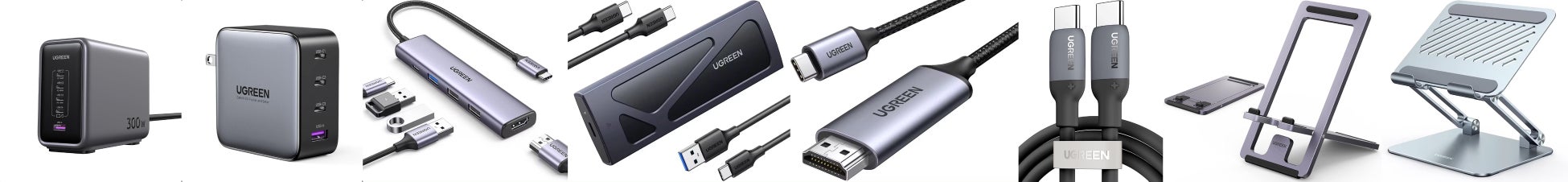 【UGREEN】 RGロボット型充電器シリーズ、300W 5ポートUSB急速充電器が30％オフなど、UGREENがAmazonブラックフライデー特価で勢ぞろい！のサブ画像6
