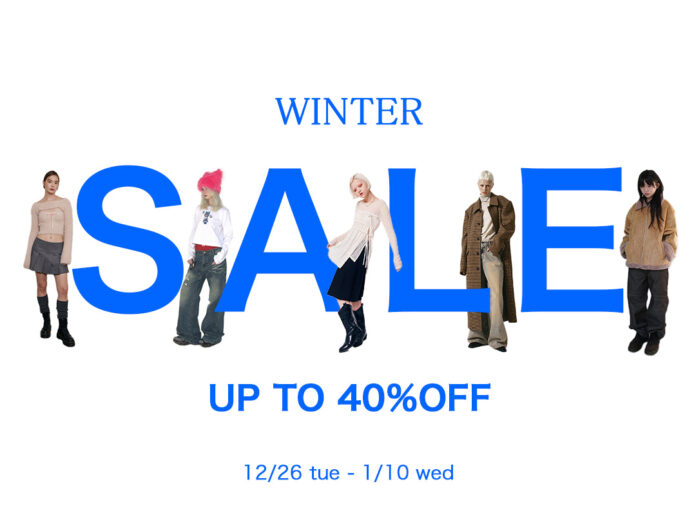 【UP TO 40%OFF】韓国ファッションサイトHANAが人気韓国ブランドのWINTER SALEを開催！のメイン画像