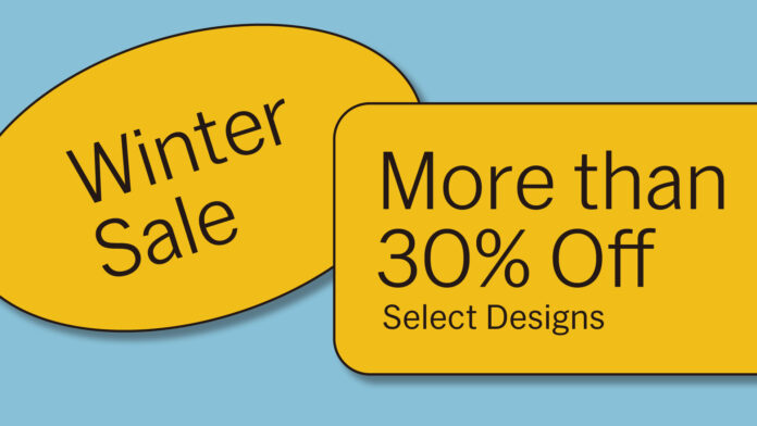 【MoMA Design Store】Winter Sale を開催！More Than 30% Offのメイン画像