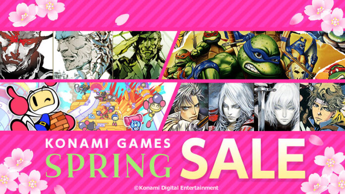 KONAMI「スプリングセール」開催中！Steam Storeセールラインナップを追加！ダウンロード版が最大90％オフ！のメイン画像