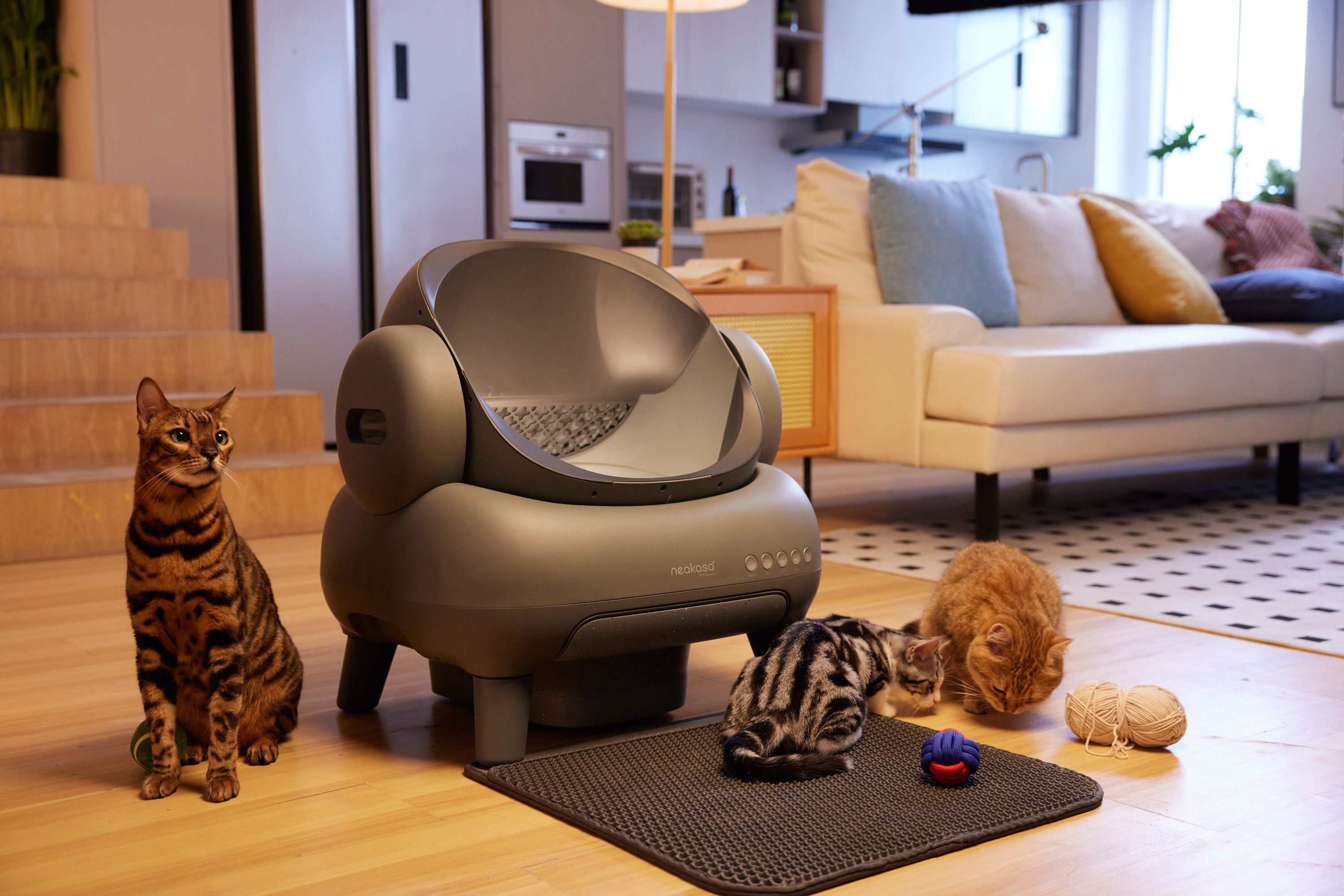 猫トイレ掃除から解放！Neakasa（ネアカサ）全自動猫トイレM1が発売開始のサブ画像2