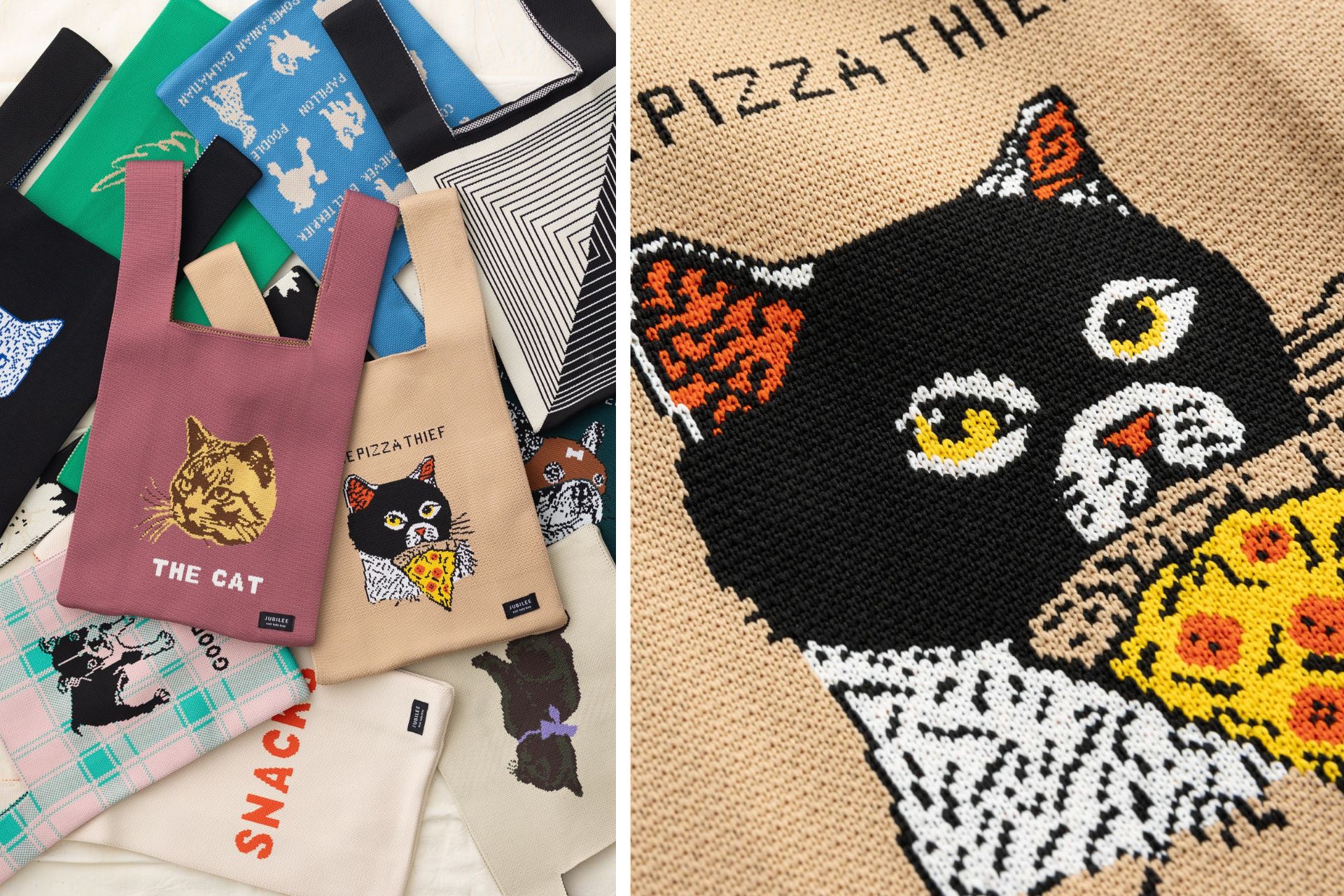 【丸井今井札幌本店】「O'NEIL OF DUBLIN」「Jubilee」POP UP SHOP 開催中のサブ画像8_ニット マルシェバッグ ミニトートバッグ