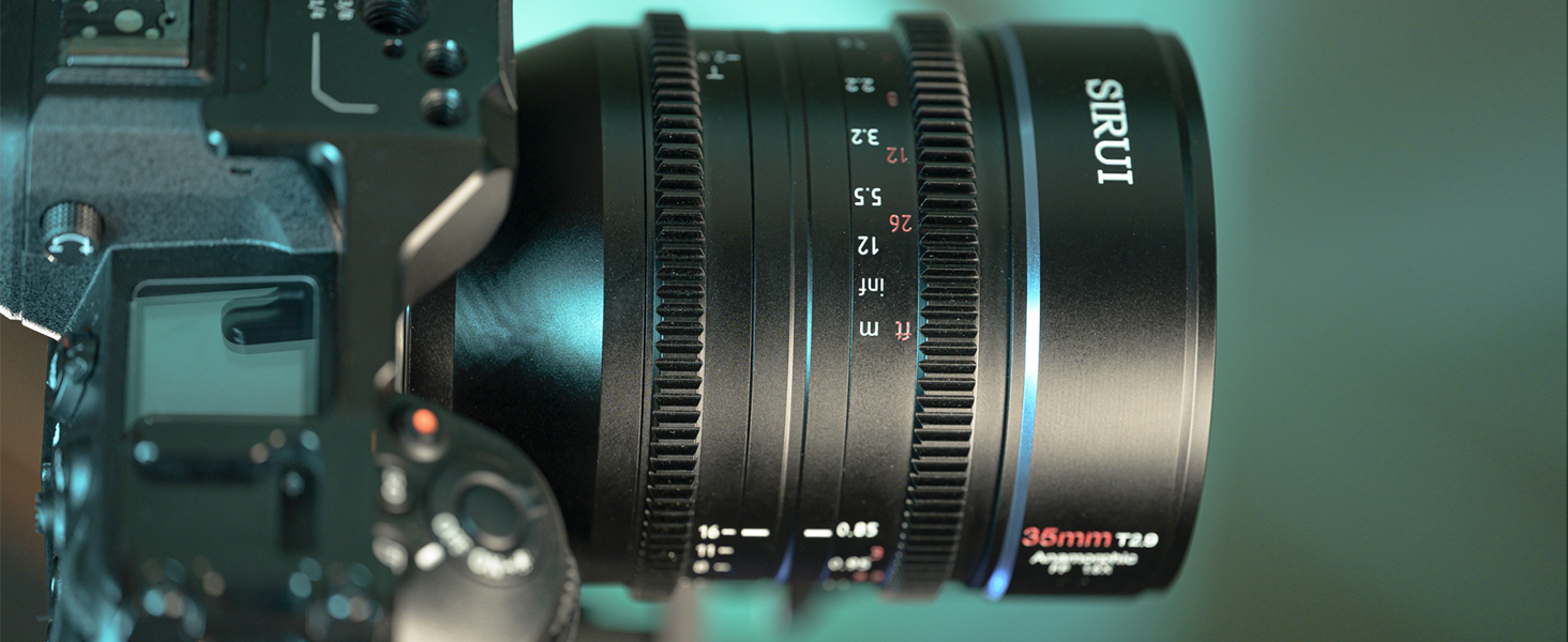 【セールキャンペーン情報】SIRUI Venus 35mm T2.9 1.6X フルフレームアナモルフィックレンズは大特売開催中！のサブ画像7