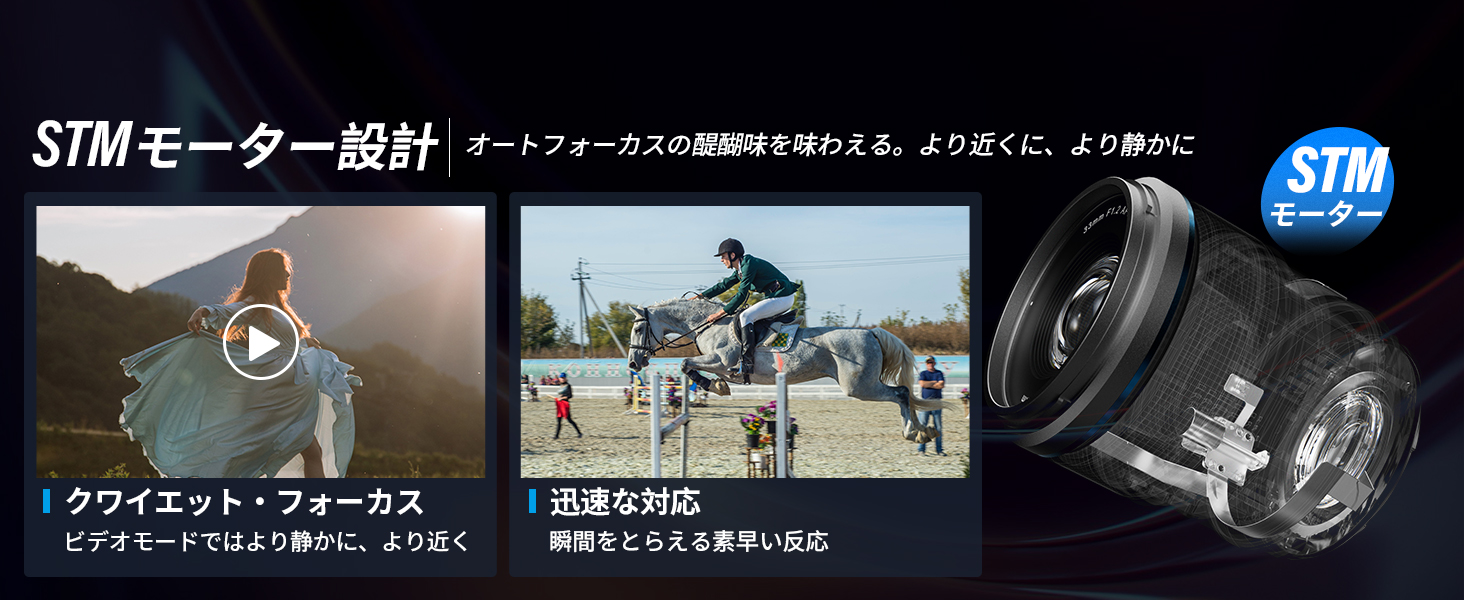 【セールキャンペーン情報】SIRUI Sniper 23mm F1.2広角APS-C オートフォーカスカメラレンズは大特売開催中！のサブ画像3