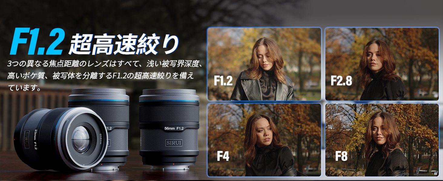 【セールキャンペーン情報】SIRUI Sniper 23mm F1.2広角APS-C オートフォーカスカメラレンズは大特売開催中！のサブ画像7