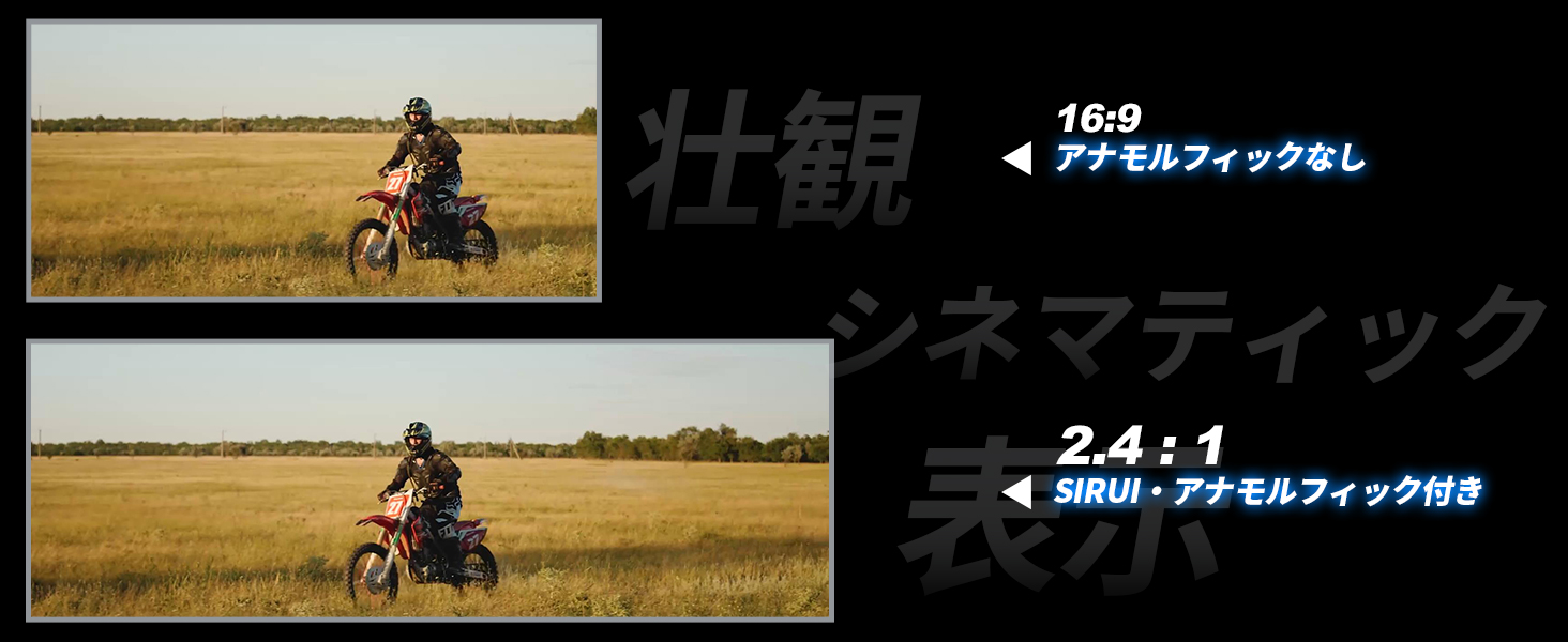 【セールキャンペーン」SIRUI APS-C 1.33X アナモルフィックレンズレンズ特別プロモーションセール中!のサブ画像5