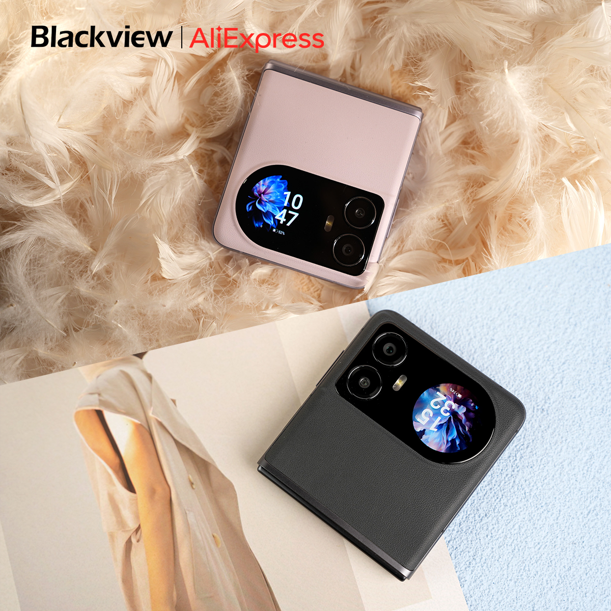 高性能折りたたみスマホ「Blackview HERO 10」発売！AliExpressにて53%OFFの早期価格で購入可能！スマートウォッチ無料プレゼント/108MPカメラ/円形サブスクリーン搭載のサブ画像7
