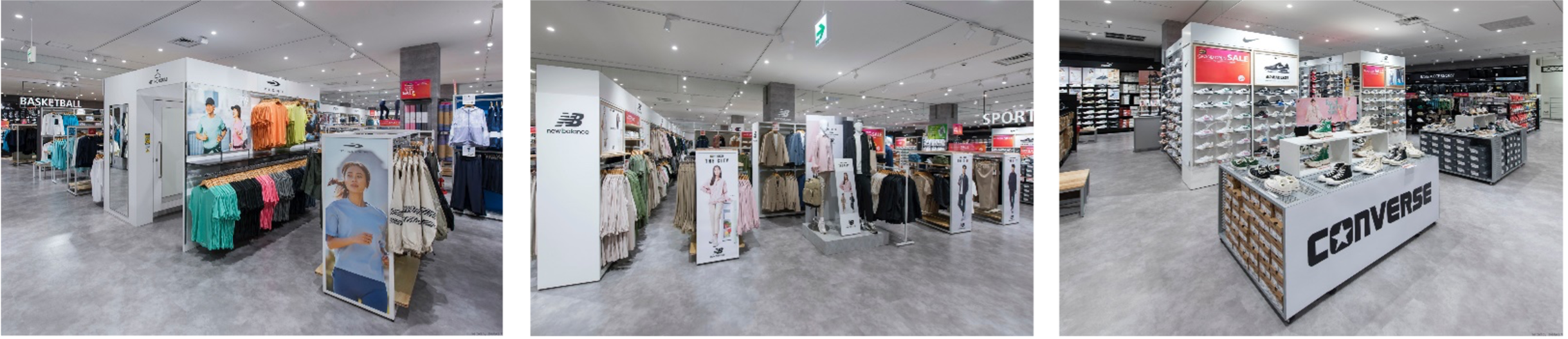 取り扱いブランド約250ブランド、10万点以上の品揃え埼玉県最大級のショッピングモール「モラージュ菖蒲」にスポーツ総合専門店のスポーツデポが6/28(金)10時グランドオープン！のサブ画像2_（画像はイメージです）