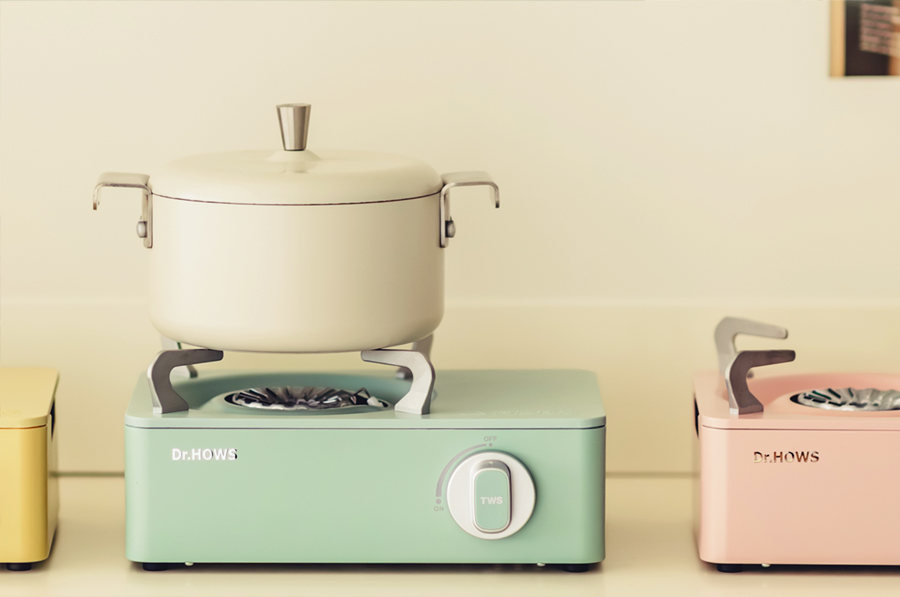 【お求めやすくなりました】コンパクトで可愛いカセットコンロDr.HOWS「TWINKLE MINI Stove（トゥインクルミニコンロ）」がプライスダウンのサブ画像4