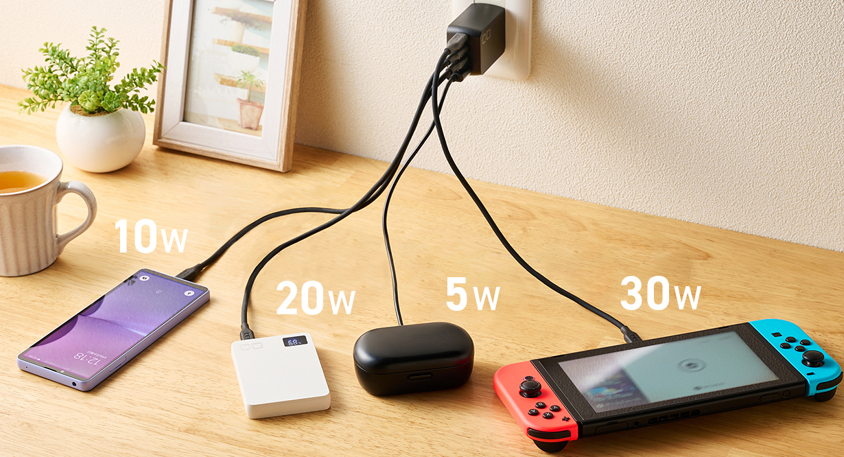 【株式会社CIO】最大67W対応4ポート搭載世界最小級充電器“NovaPort QUADⅡ67W”が7月18日より販売開始！のサブ画像7