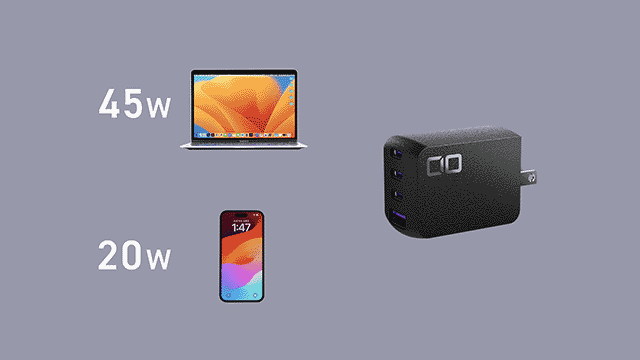【株式会社CIO】最大67W対応4ポート搭載世界最小級充電器“NovaPort QUADⅡ67W”が7月18日より販売開始！のサブ画像8