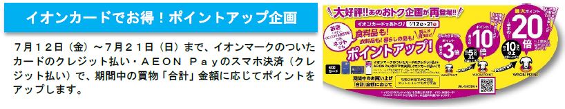 夏の消費を盛り上げる「イオン 超！ナツ夏祭り」７/１２から開催のサブ画像13