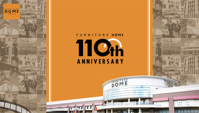 【ファニチャードームが創業110周年】名古屋本店・岡崎店にて記念セールを開催！総額1,100万円分の割引券が当たる抽選会ものメイン画像
