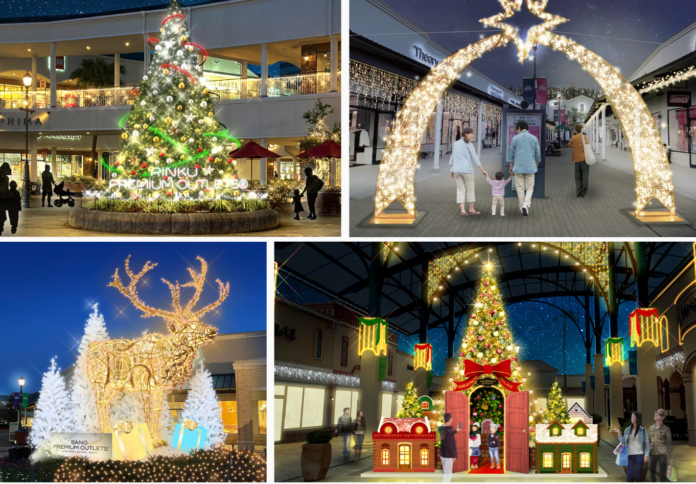 全国10か所のプレミアム・アウトレットでクリスマスシーズンを盛り上げるイルミネーションが登場　最大80％OFF 冬物がお得な「WINTER SPECIAL SALE」も開催のメイン画像