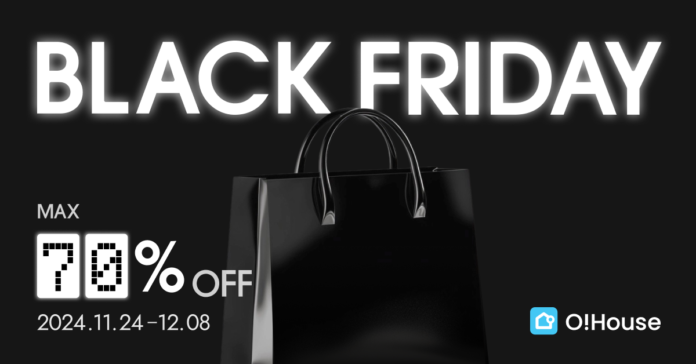 【最大70％OFF】Ohouseブラックフライデーセール12/8（日）まで開催中！のメイン画像