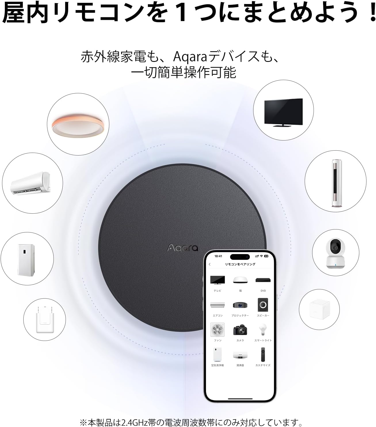 ブラックフライデーにて「Aqara」最大級セールを実施！ 累計販売台数4000万台超えのスマートホームデバイスブランド「Aqara」の人気製品が最大30％OFFの特別価格で登場！のサブ画像12