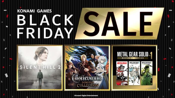 最大90%オフのKONAMI「BLACK FRIDAY SALE」開催中!! Steam Storeの20タイトル以上を追加アップデート!のメイン画像